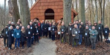 Uroczyste powołanie do życia rezerwatu przyrody Zielonogórski Las Odrzański (fot. Piotr Bakselerowicz)