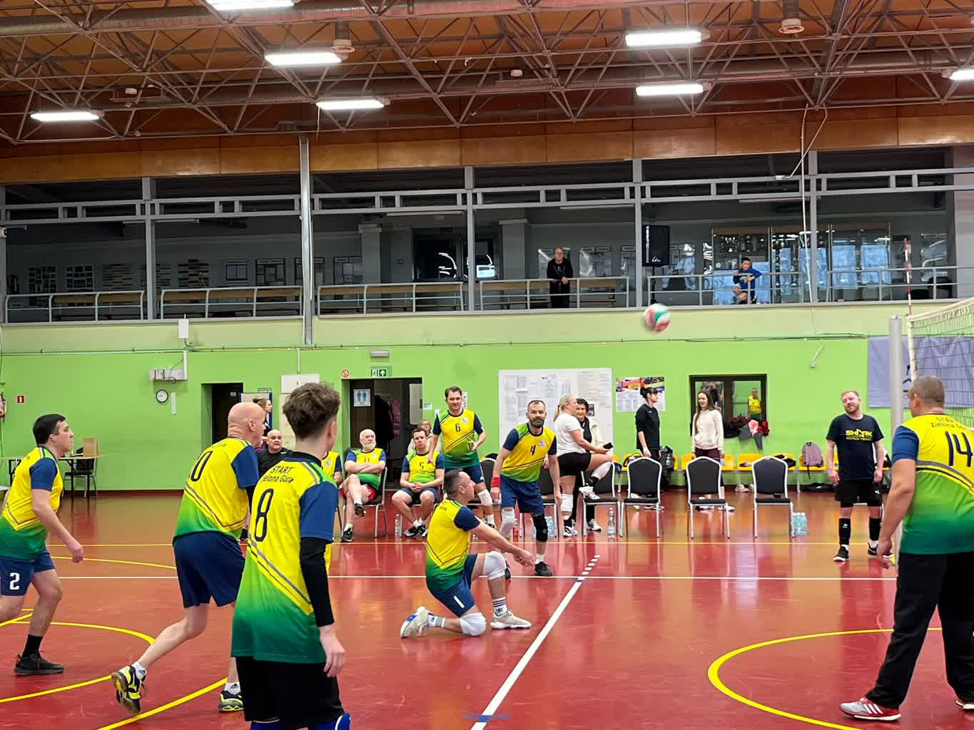 Noworoczny Integracyjny Turniej w piłkę siatkową w Drzonkowie