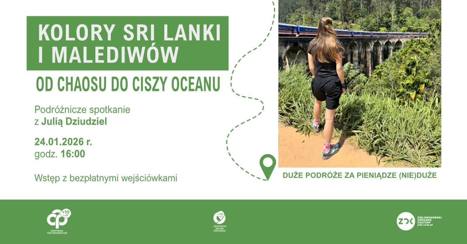 Podróż na Malediwy i Sri Lankę w Centrum Przyrodniczym