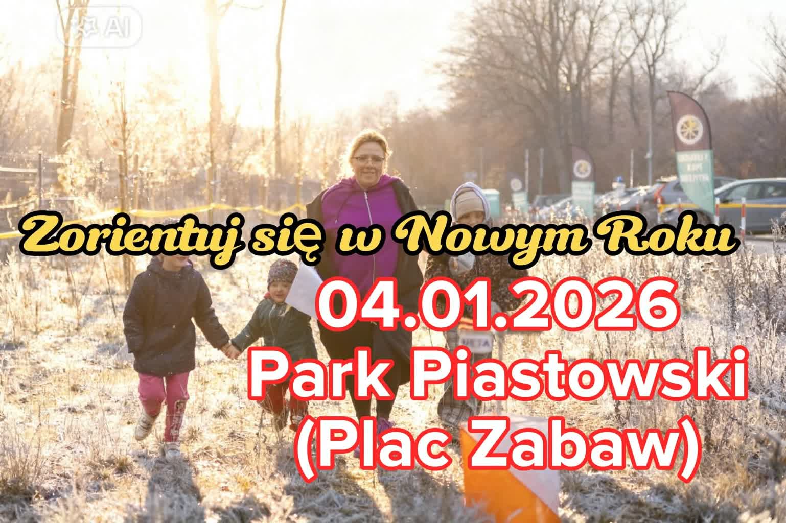 W niedzielę trening z mapą w Parku Piastowskim