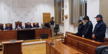 Ogłoszenie wyroku ws. Roberta P., zabójcy swojego 7-miesięcznego syna (fot. Piotr Bakselerowicz)