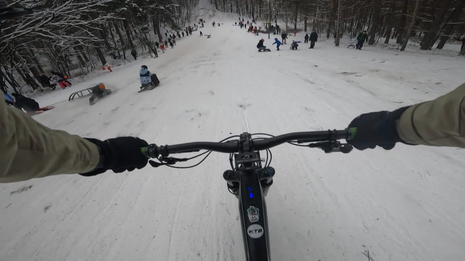 2Kółka: zimowe MTB na Wzgórzach Piastowskich