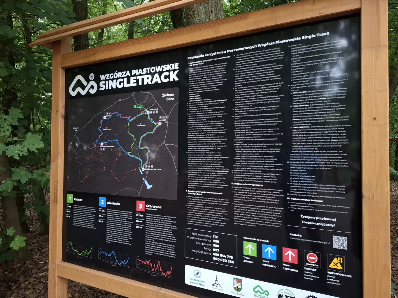 Zimowa jazda rowerem po Wzgórzach Piastowskich