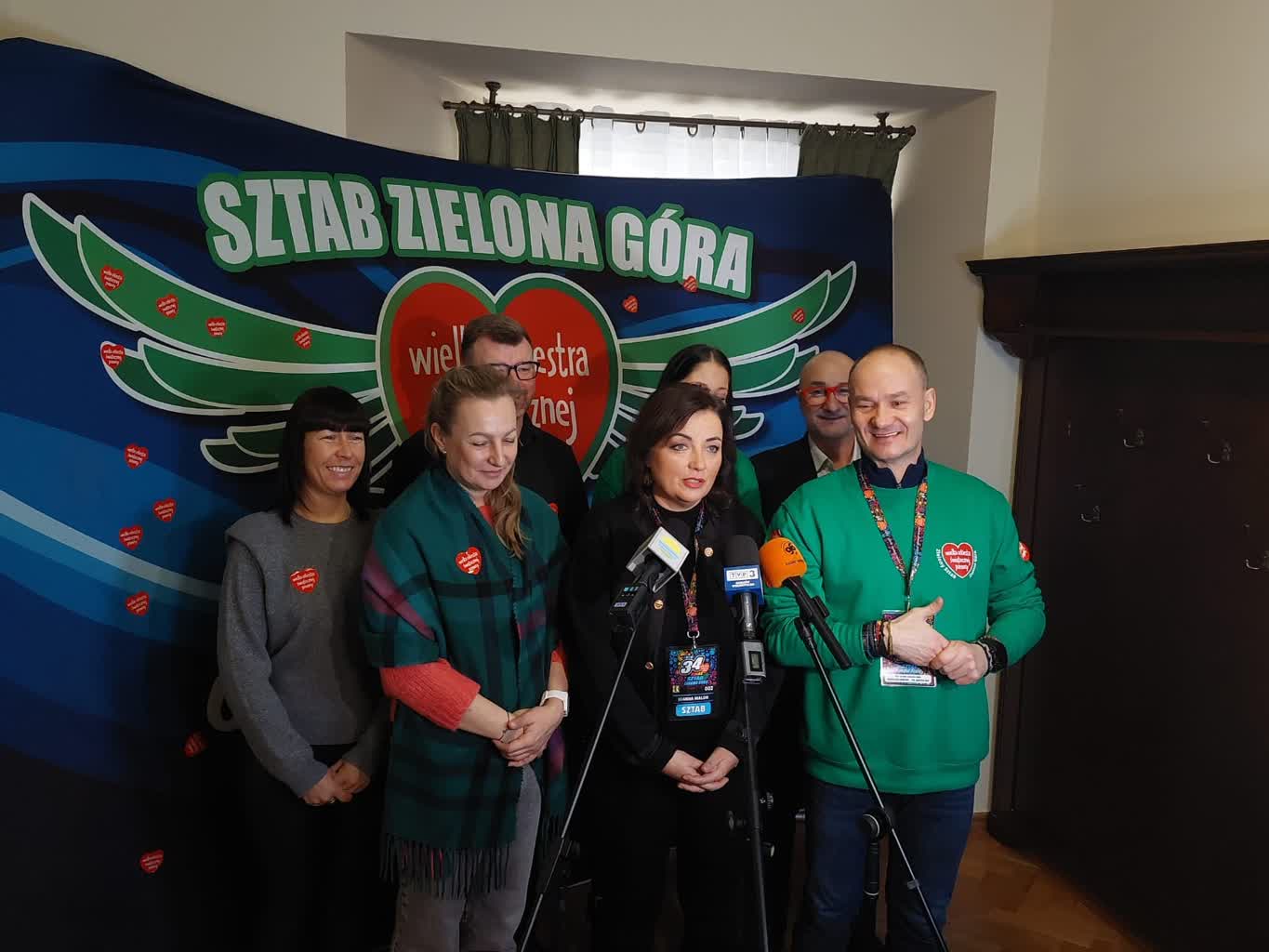 Pierwsze podsumowanie 34. finału Wielkiej Orkiestry Świątecznej Pomocy w Zielonej Górze