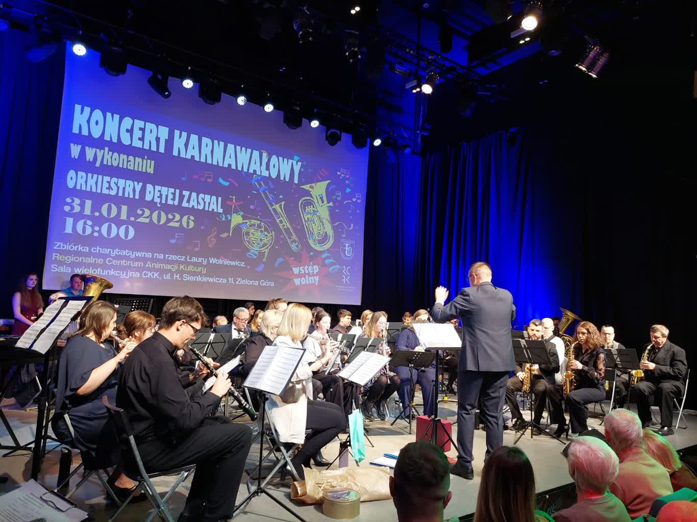 Koncert karnawałowy Orkiestry Dętej „Zastal”