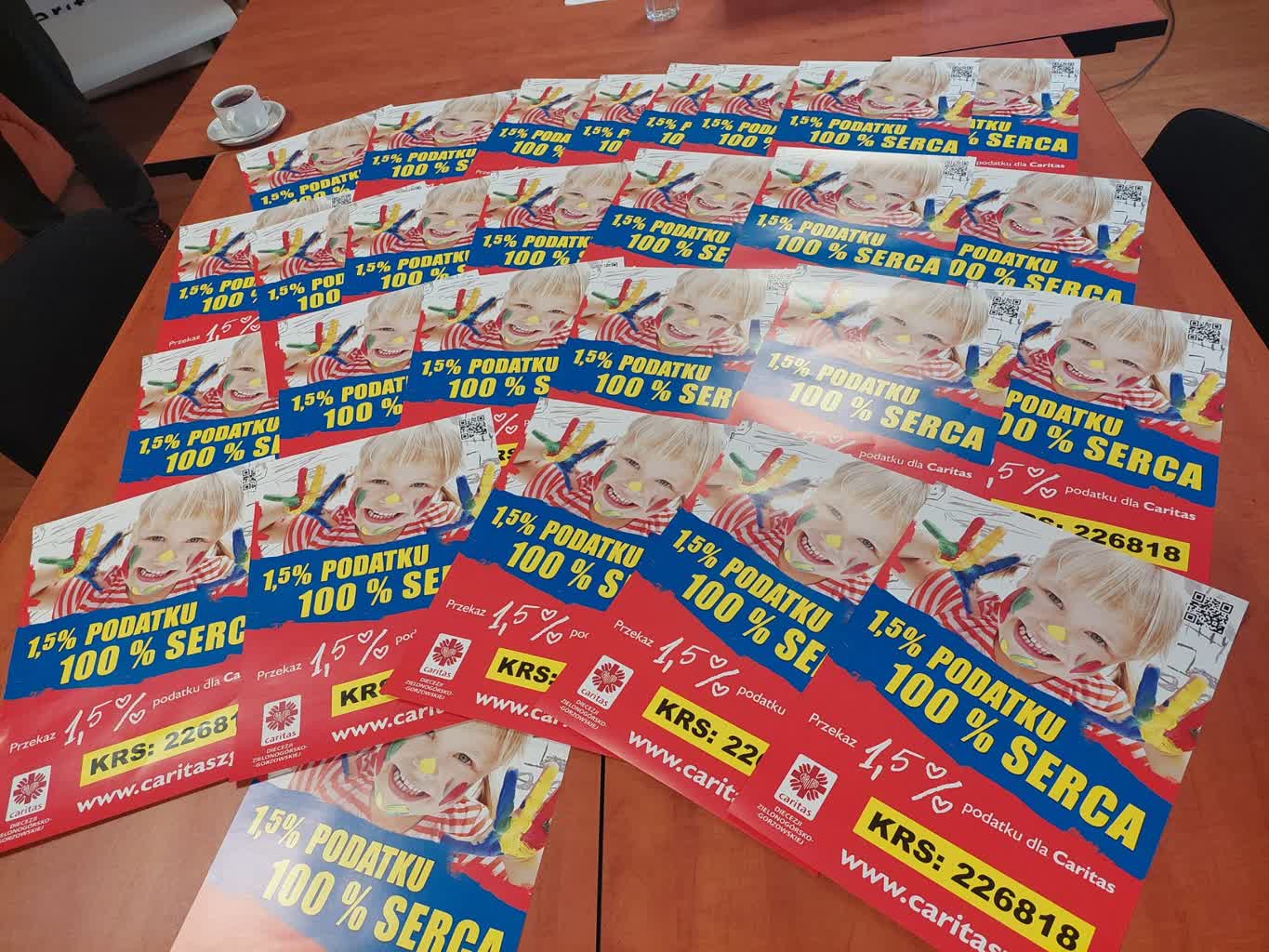 1,5% podatku 100% serca – Caritas zachęca do wsparcia