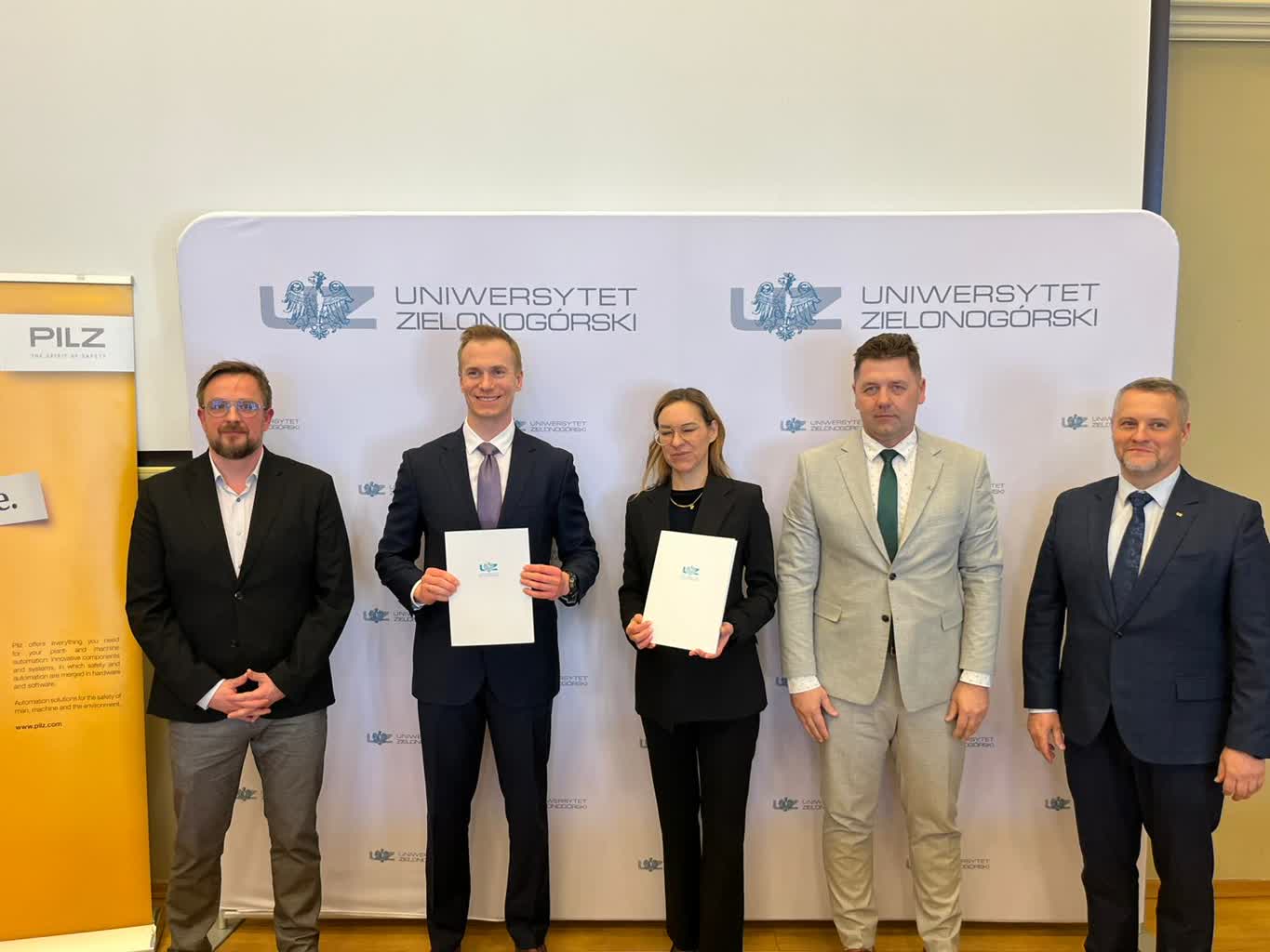 Uniwersytet Zielonogórski nawiązał współpracę z firmą PILZ