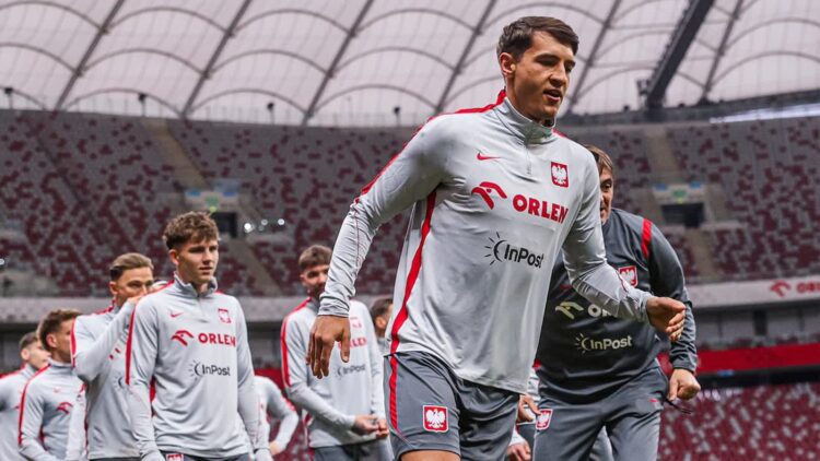 Oficjalny trening przed meczem z Albanią. Fot. Łączy nas piłka/FB