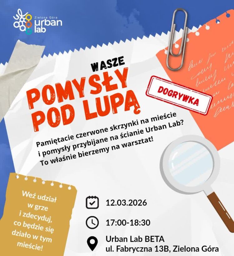 materiały organizatora