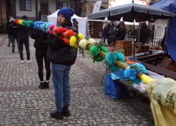 LIPNICA MUROWANA KONKURS PALM WIELKANOCNYCH. Fot. PAP/Łukasz Gągulski