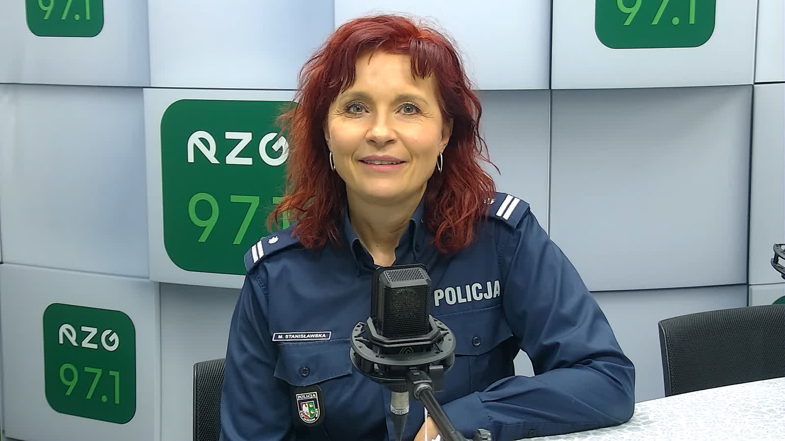 Podinsp. Małgorzata Stanisławska, rzeczniczka Komendanta Miejskiego Policji w Zielonej Górze