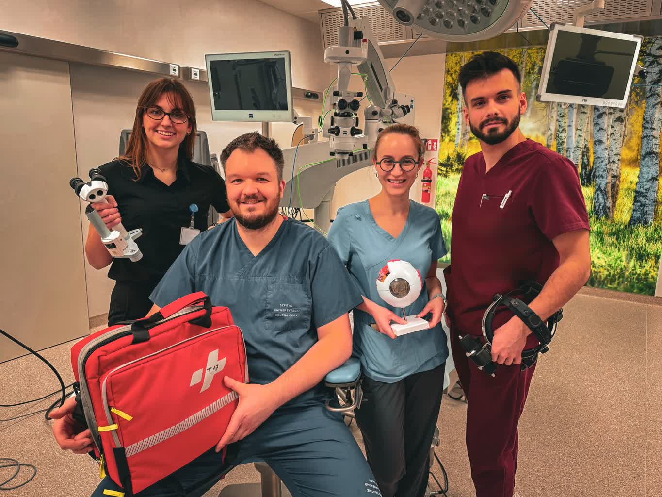 Zielonogórscy lekarze pobrali rogówkę od zmarłego dawcy