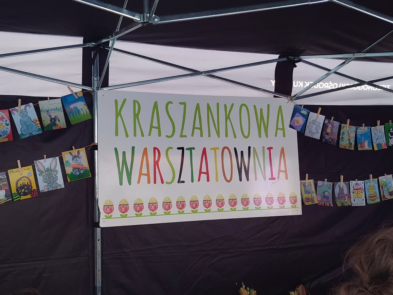 Kraszankowa warszatownia przy ratuszu