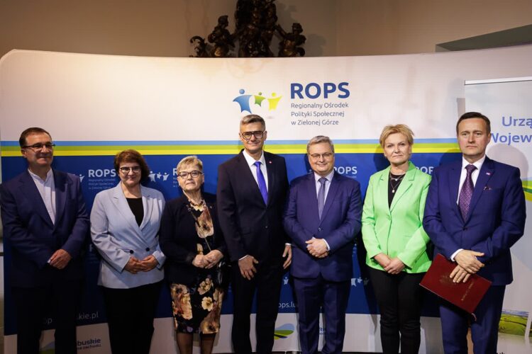 Lubuskie Forum Polityki Społecznej w Zielonej Górze - konferencja prasowa (fot. Kasia Klimkowska/lubuskie.pl)