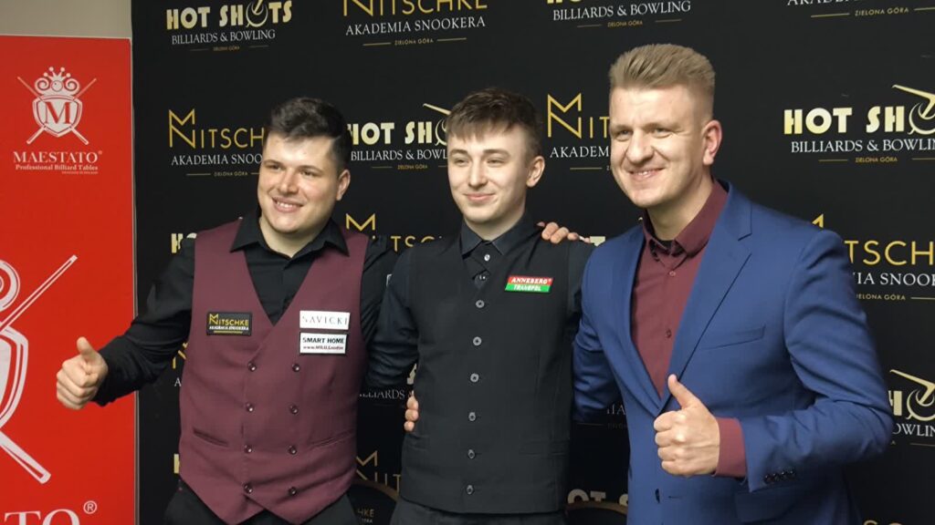 Od lewej: Mateusz Baranowski, Antoni Kowalski i Marcin Nitschke (fot. Paweł Górski)