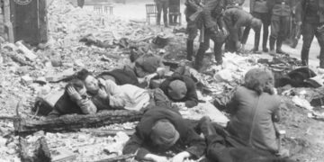 Tragedia Żydów z getta warszawskiego. Fot. archiwum IPN