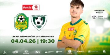 plakat meczowy: Lechia Zielona Góra