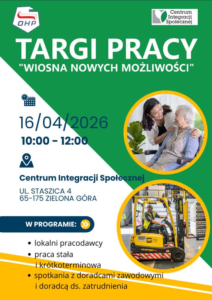 Centrum Integracji Społecznej szykuje Targi Pracy