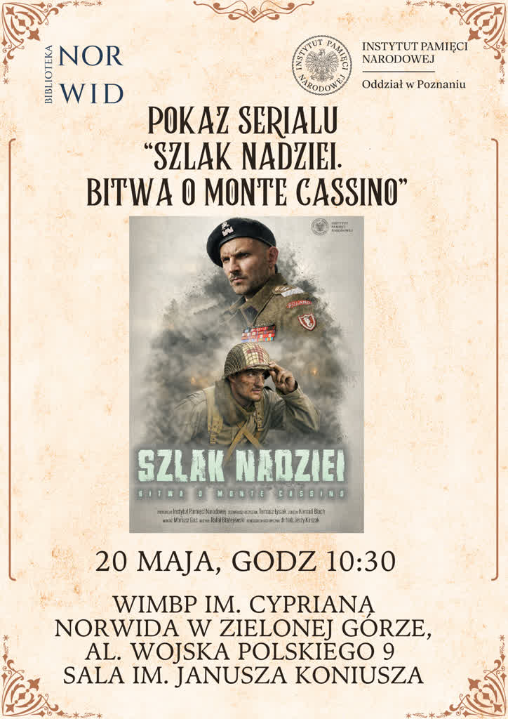 W środę premiera serialu „Szlak Nadziei. Bitwa o Monte Cassino”