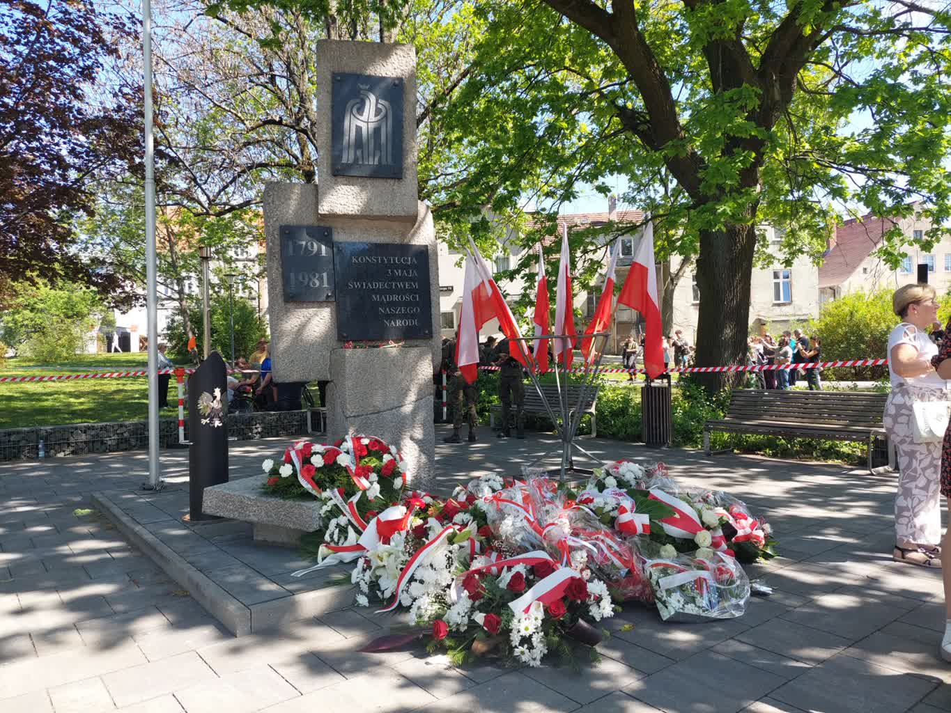 Miejskie uroczystości z okazji 245. rocznicy uchwalenia Konstytucji 3 Maja