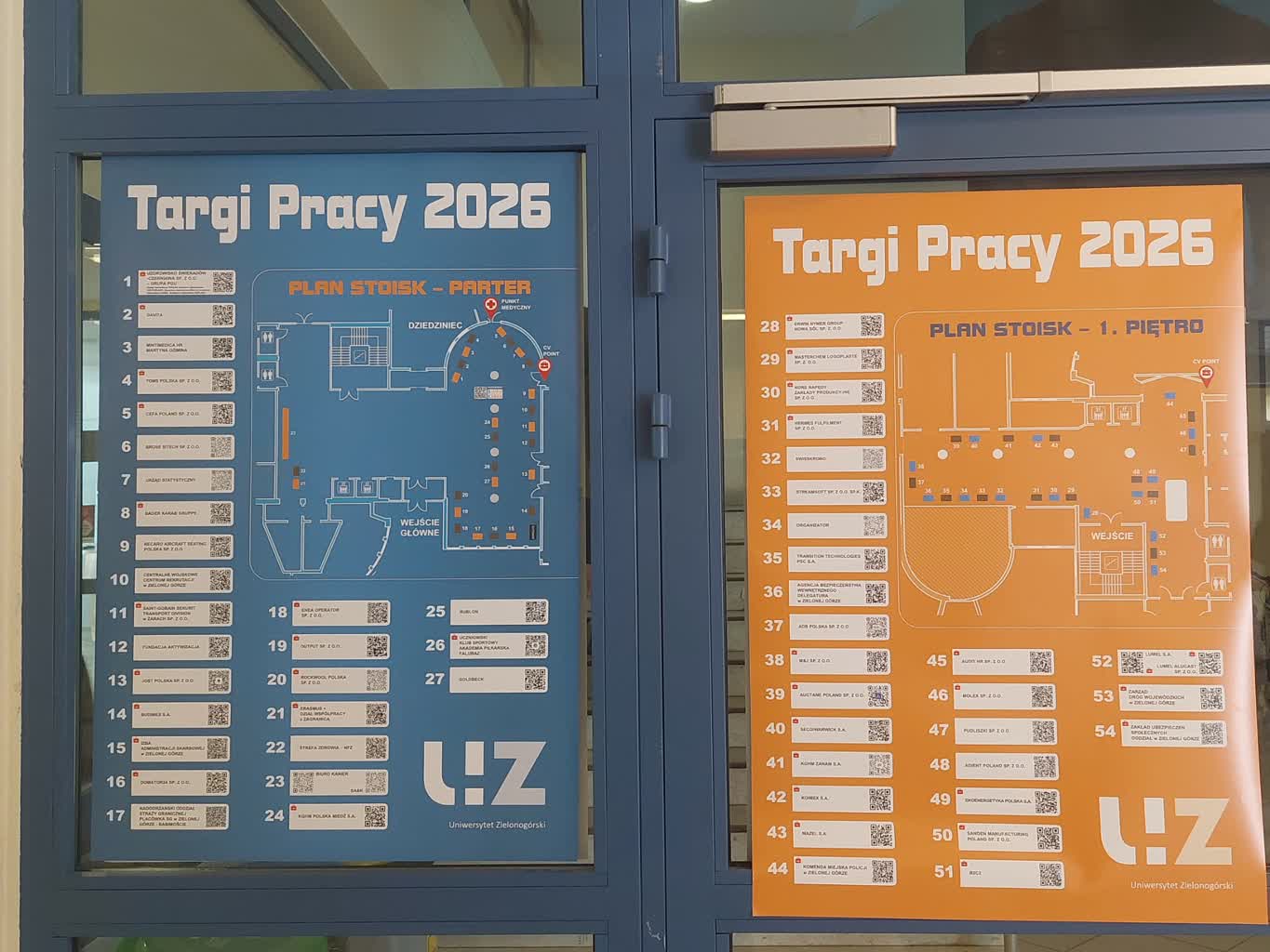 Targi Pracy Uniwersytetu Zielonogórskiego [ZDJĘCIA]