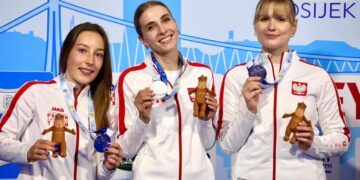 Od lewej: Julia Piotrowska, Natalia Kochańska oraz Aleksandra Petruk (fot. materiały N.Kochańskiej)