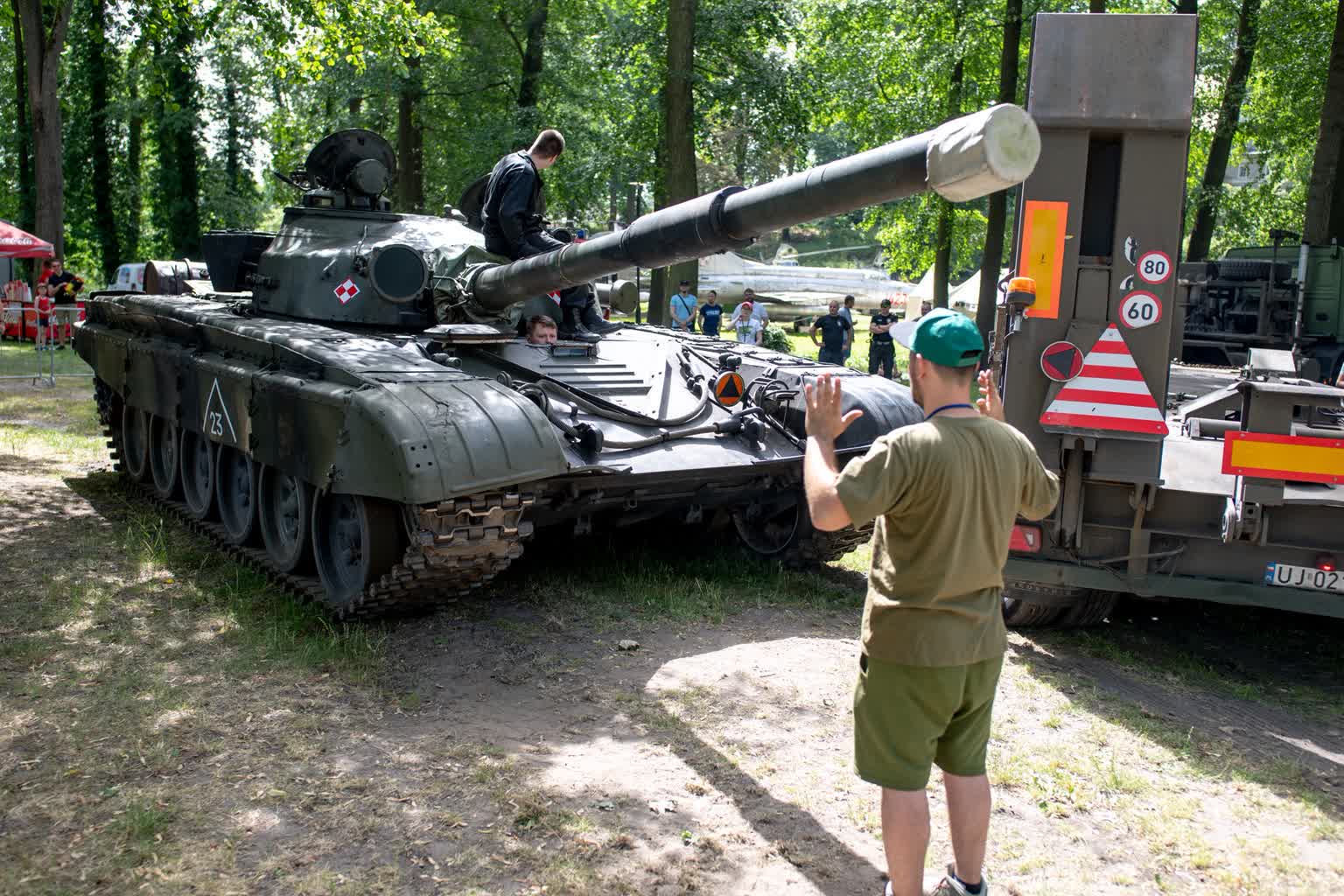 Za pasem Piknik Czołgisty w LMW Drzonów