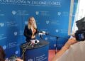 Prokurator Ewa Antonowicz podczas konferencji prasowej (fot. Piotr Bakselerowicz)