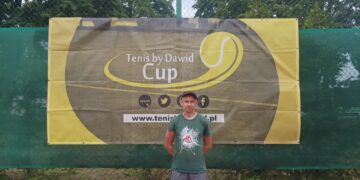 na zdjęciu Dawid Wiktorski, organizator turnieju, fot. Iwo Rubaszewski
