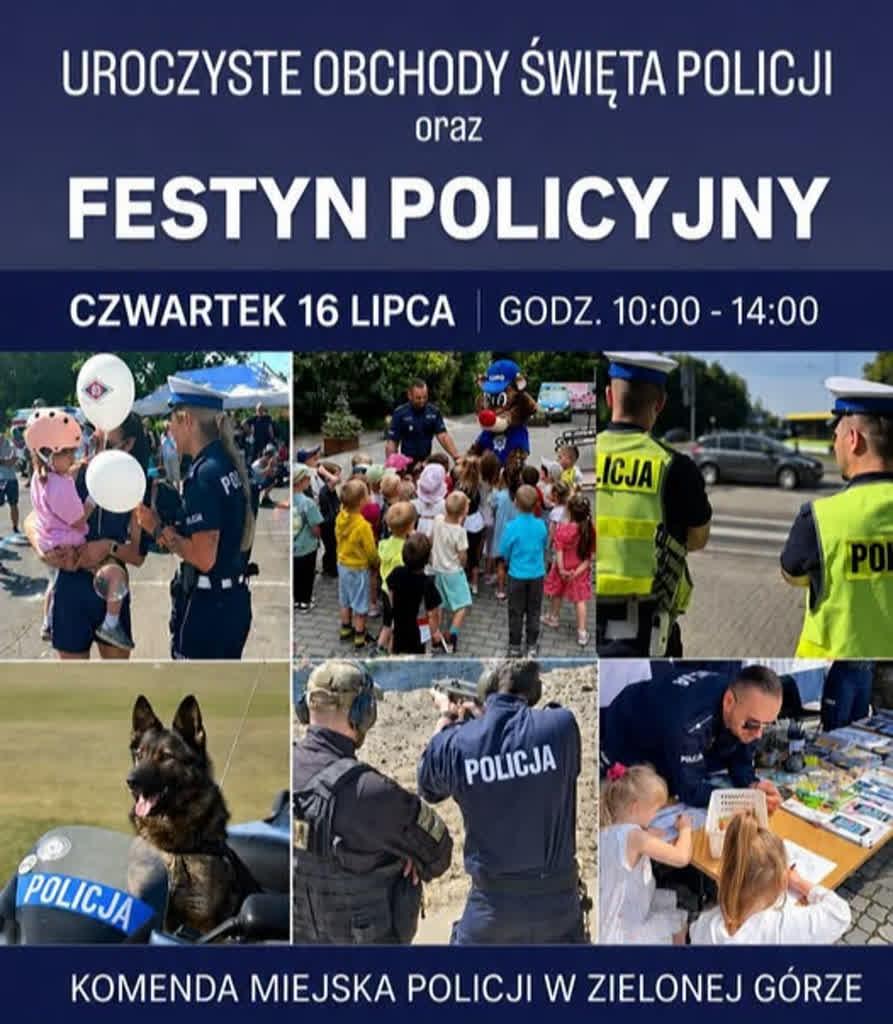 Święto Policji z festynem dla mieszkańców