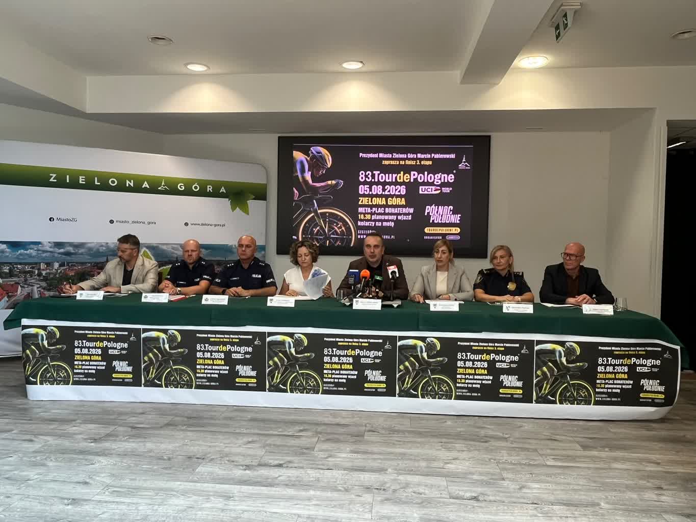 Trwają przygotowania do zielonogórskiego etapu Tour de Pologne