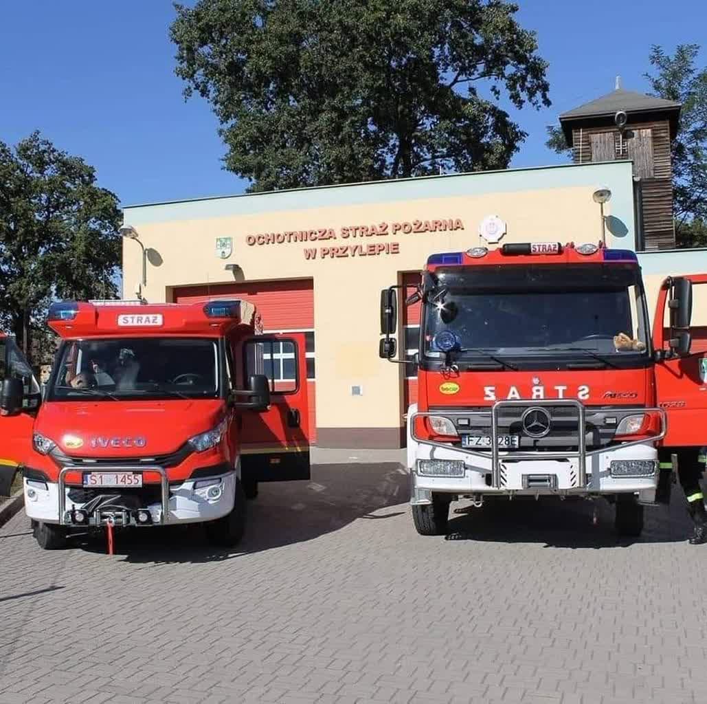 Młodzieżowa Drużyna Pożarnicza wspiera zielonogórskie schronisko
