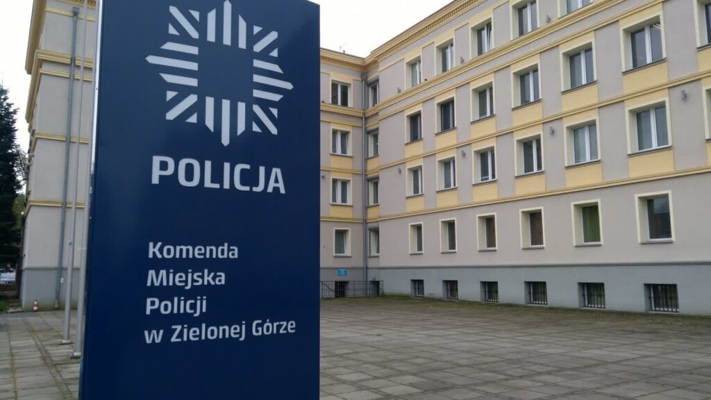 Komenda Miejska Policji w Zielonej Górze (fot. M. Czechowska)