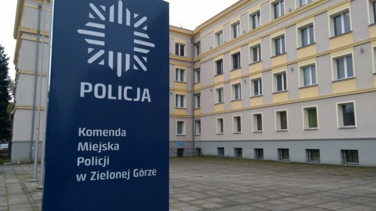 Komenda Miejska Policji w Zielonej Górze (fot. M. Czechowska)