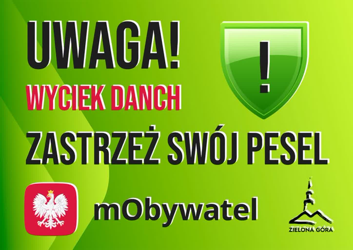 Po wycieku danych PESEL zastrzeżesz w Wydziale Spraw Obywatelskich