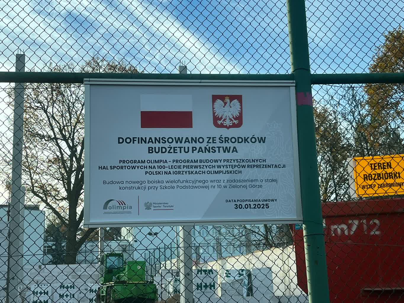 Kończy się budowa hali przy ul. Wyspiańskiego