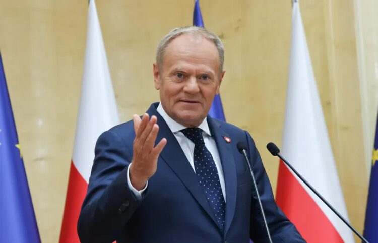 Premier Donald Tusk. Fot. PAP/ Albert Zawada