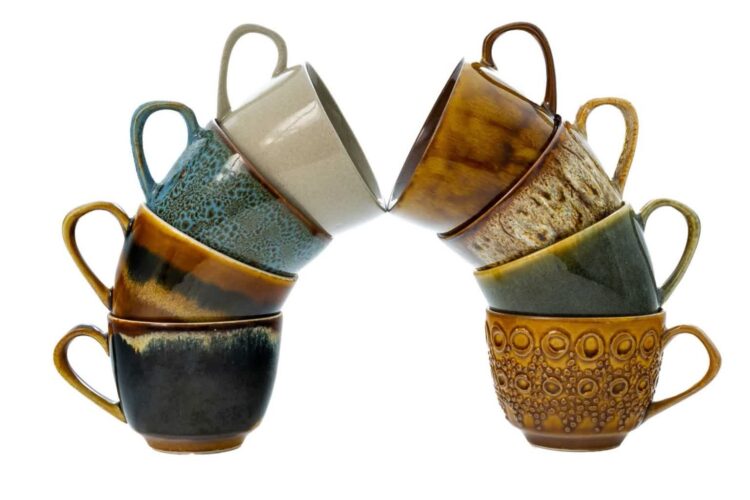 fragment wystawy „Mirostowickie Zakłady Ceramiczne. Ceramika codzienności”, fot. Muzeum Ziemi Lubuskiej