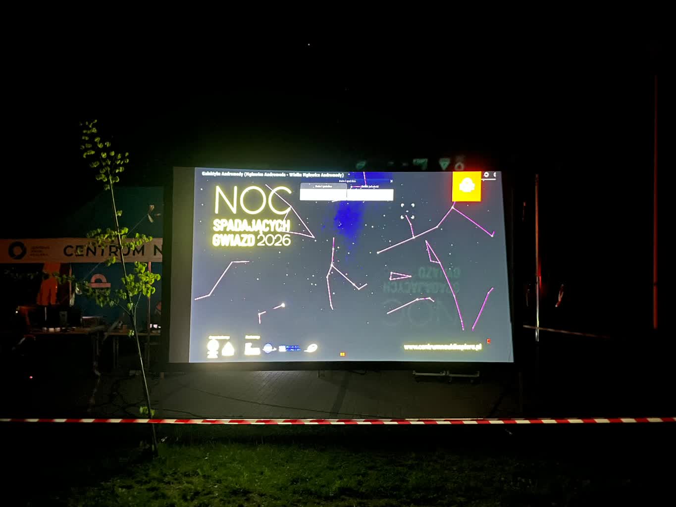 Noc Spadających Gwiazd w skansenie w Ochli