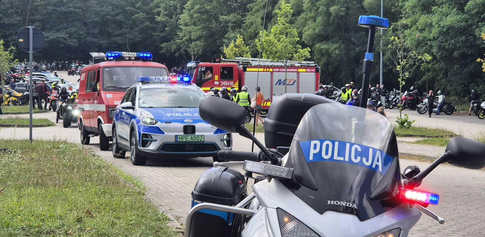 Motocyklista pędził 180 km/h na południowej obwodnicy Zielonej Góry