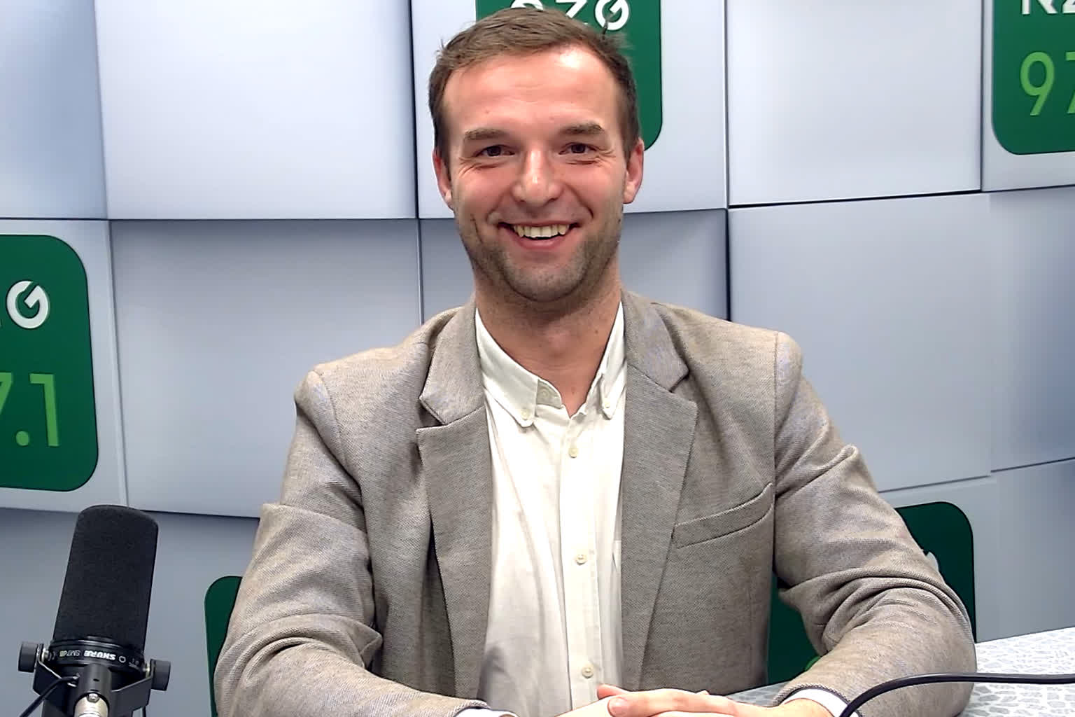 Robert Górski, przewodniczący zielonogórskiego klubu radnych Zielona Razem