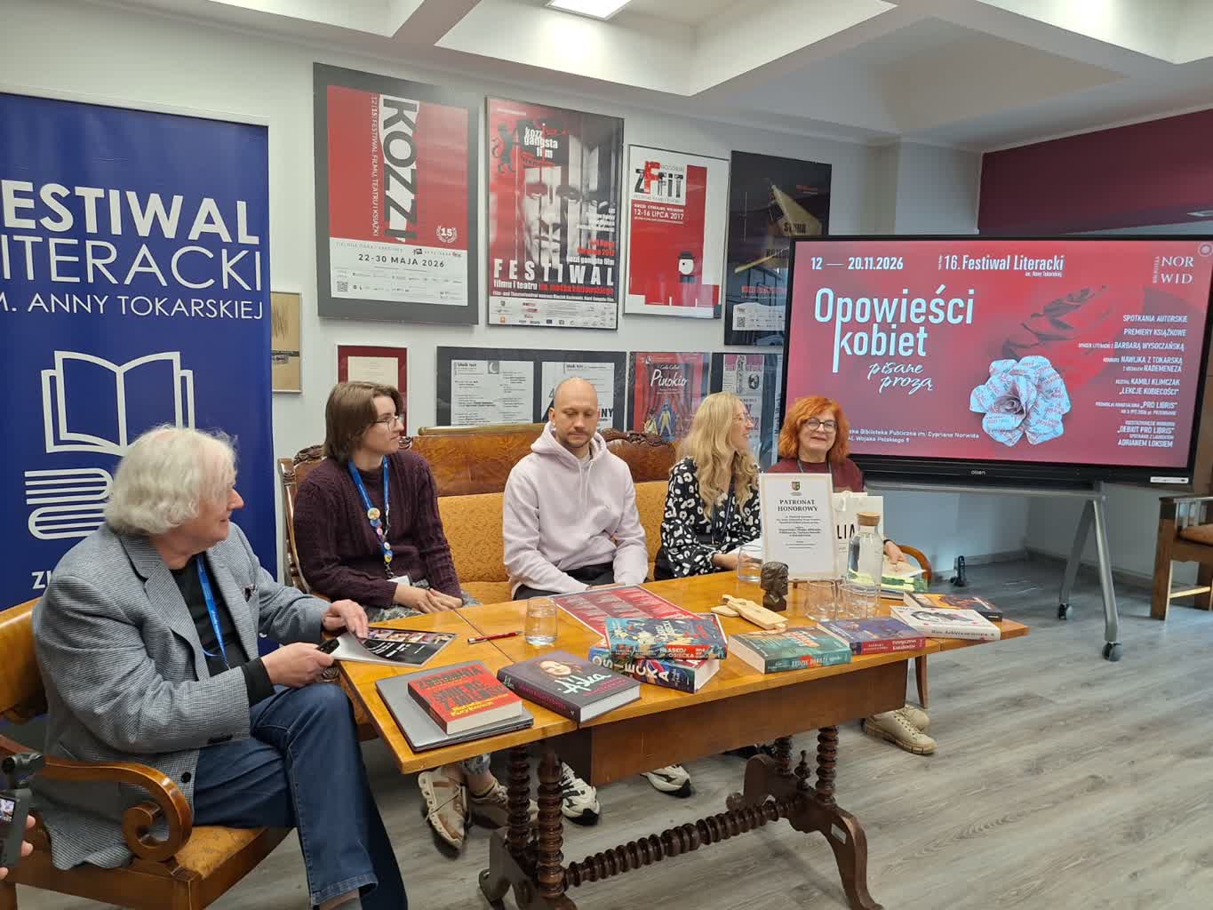Przygotowania do 16. Festiwalu Literackiego im. Anny Tokarskiej