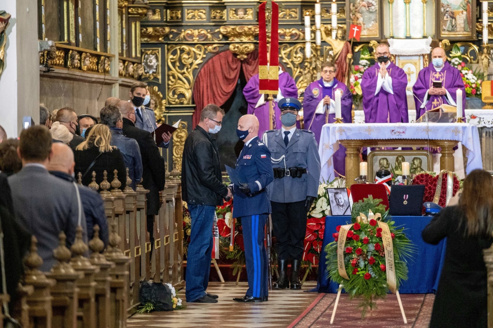 Pogrzeb policjanta zabitego podczas służby w Raciborzu